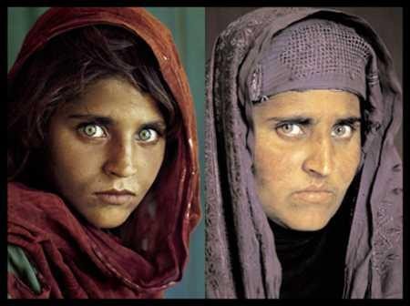ragazza, afgana, storia, foto, profughi